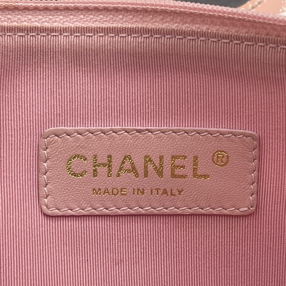 Chanel Vinyl Triple CC Clear Plastic PVC Transparent See-through Coco Tote Bag - Picture 10 of 16